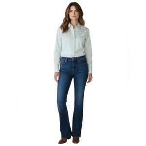 Levi’s Boot Cut 515 Studded Accents Medium Wash Jeans size 12